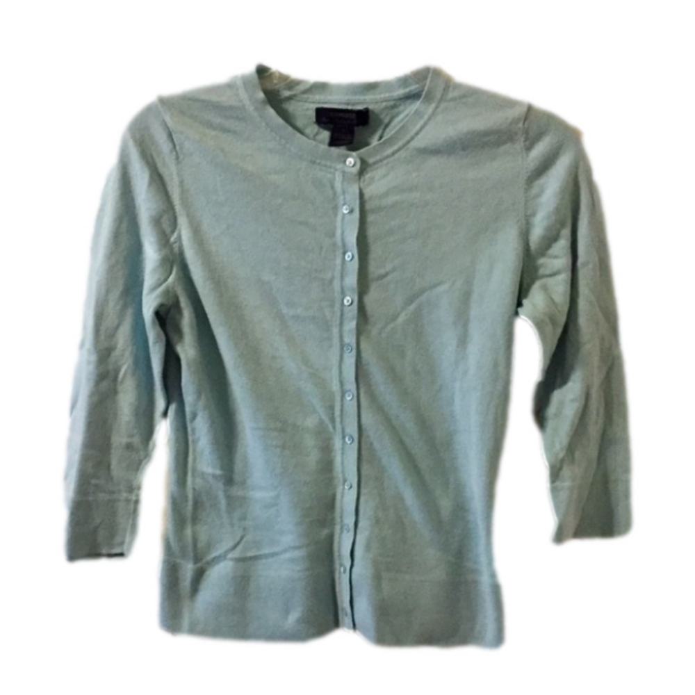 Trend! Express Cashmere Mix blue cardigan Medium